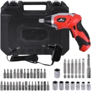 Parafusadeira a Bateria 3,6V 45 Peças Worker Parafusadeira a Bateria 3,6V 45 Peças Worker