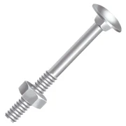 Parafuso Francês Porca Sextavada 5/16"x4.1/2" 100 Peças Ciser Parafuso Francês Porca Sextavada 5/16"x4.1/2" 100 Peças Ciser