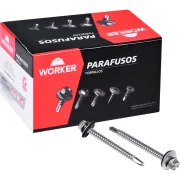 Parafuso Ponta Broca Cs Inox 5,5Mm X 2.1/2" 200 Peças Worker Parafuso Ponta Broca Cs Inox 5,5Mm X 2.1/2" 200 Peças Worker