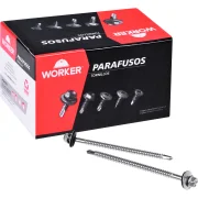 Parafuso Ponta Broca Cs Inox 5,5Mm(N12)X4 100 Peças Worker Parafuso Ponta Broca Cs Inox 5,5Mm(N12)X4 100 Peças Worker