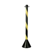 Pedestal Zebrado 93Cm Amarelo Plastcor Pedestal Zebrado 93Cm Amarelo Plastcor