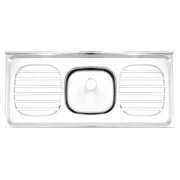 Pia de Aço Inox com Escorredor 1,50X53Cm Franke Pia de Aço Inox com Escorredor 1,50X53Cm Franke