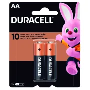Pilha Alcalina Aa Pequena 2 Peças Duracell Pilha Alcalina Aa Pequena 2 Peças Duracell