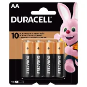 Pilha Alcalina Aa Pequena 4Peças Duracell Pilha Alcalina Aa Pequena 4Peças Duracell