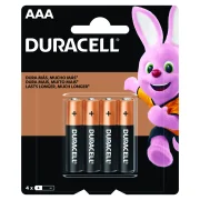 Pilha Alcalina Duracell Aaa Palito 4 Peças Pilha Alcalina Duracell Aaa Palito 4 Peças