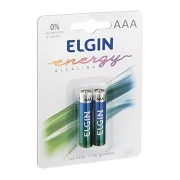 Pilha Alcalina Aaa Blister 2Pçs Elgin Pilha Alcalina Aaa Blister 2Pçs Elgin