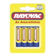 Pilha Amarelinha Rayovac Aaa Palito Enc 04Pcs Pilha Amarelinha Rayovac Aaa Palito Enc 04Pcs