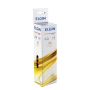 Pilha Zinco Aa Tubo 60 Pçs Elgin Pilha Zinco Aa Tubo 60 Pçs Elgin