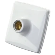 Plafonier Porcelana Mectronic E-27 1X100W Br Plafonier Porcelana Mectronic E-27 1X100W Br