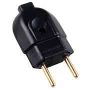 Plugue Macho 2P 20A 250V Preto Tramontina Plugue Macho 2P 20A 250V Preto Tramontina