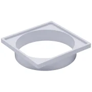 Porta Grelha Plast Liege Redondo Cr 15 CM Porta Grelha Plast Liege Redondo Cr 15 CM