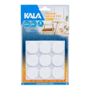 Protetor Adesivo Eva Kala Branco Redondo 38Mm 4 Pcs Protetor Adesivo Eva Kala Branco Redondo 38Mm 4 Pcs