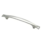 Puxador Modelo 132 128Mm Cromado Gecele 25 Peças Puxador Modelo 132 128Mm Cromado Gecele 25 Peças