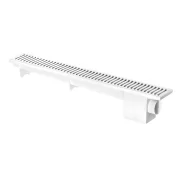 Ralo Linear Sifonado 50Cm Branca Herc Ralo Linear Sifonado 50Cm Branca Herc