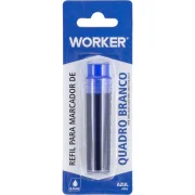 Refil para Marcador de Quadro Branco Azul Worker Refil para Marcador de Quadro Branco Azul Worker