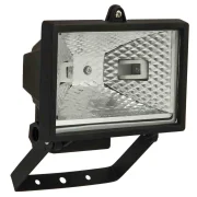 Refletor Halógena 100/150W Preto Liege Refletor Halógena 100/150W Preto Liege