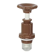 Registro Pressão Pvc 20Mm e 1/2" Castelo Lekat Registro Pressão Pvc 20Mm e 1/2" Castelo Lekat
