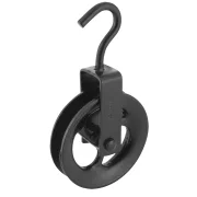 Roldana com Gancho Metálica Kala 18Cm Roldana com Gancho Metálica Kala 18Cm
