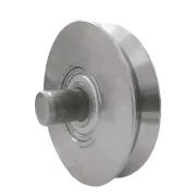 Roldana V 4" Rolamento Pino Zincado Kala Roldana V 4" Rolamento Pino Zincado Kala