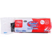 Saco Lixo 100L Preto Rolo 15 Pçs Embalixo Saco Lixo 100L Preto Rolo 15 Pçs Embalixo