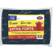 Saco Lixo 110L Extra Forte 25Pçs Embalixo Saco Lixo 110L Extra Forte 25Pçs Embalixo