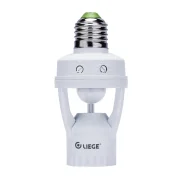 Sensor Presença Liege Fotocélula E-27 Sensor Presença Liege Fotocélula E-27