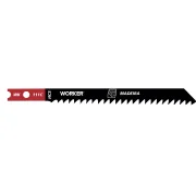 Lâmina Serra Tico-Tico Madeira 10 Dentes 100Mm 5 Peças Worker Lâmina Serra Tico-Tico Madeira 10 Dentes 100Mm 5 Peças Worker