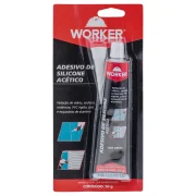 Silicone Acético Branco 50G Worker Silicone Acético Branco 50G Worker