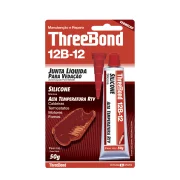 Silicone Alta Temperatura 12B 50G Vermelho Three Bond Silicone Alta Temperatura 12B 50G Vermelho Three Bond