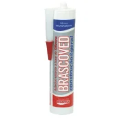 Silicone Brascoved Transparente 280Gr Brascola Silicone Brascoved Transparente 280Gr Brascola