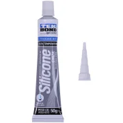 Silicone de Alta Temperatura Cinza Blister 50Gr Tekbond Silicone de Alta Temperatura Cinza Blister 50Gr Tekbond
