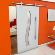 Sistema Porta de Correr 1.5M Alumínio Geris Sistema Porta de Correr 1.5M Alumínio Geris