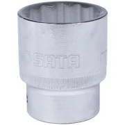 Soquete Estriado 32Mm Encaixe 3/4" St16613Sc Sata Soquete Estriado 32Mm Encaixe 3/4" St16613Sc Sata