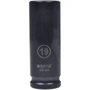 Soquete Impacto Sextavado 19Mm Enc. 1/2" St34412Sc Sata Soquete Impacto Sextavado 19Mm Enc. 1/2" St34412Sc Sata
