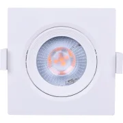 Spot Led Par20 Embutir Quadrada 7W Amarela Liege Spot Led Par20 Embutir Quadrada 7W Amarela Liege