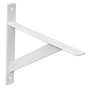 Suporte Maão Francesa Prat-K Utilidades Branca 25Cm Reforçada Suporte Maão Francesa Prat-K Utilidades Branca 25Cm Reforçada