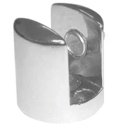 Suporte U Redondo Criativa 10Mm Zamac Cromado Suporte U Redondo Criativa 10Mm Zamac Cromado
