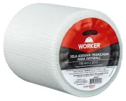 Tela Adesiva Drywall Trancada 100Mmx20M Worker Tela Adesiva Drywall Trancada 100Mmx20M Worker