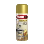 Tinta Spray Metallik Interior Ouro Colorgin Tinta Spray Metallik Interior Ouro Colorgin