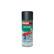 Tinta Spray uso Geral Rápido Preto Colorgin Tinta Spray uso Geral Rápido Preto Colorgin