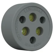 Tomada Lumibras 3X30A Nylon Fibra Cinza Tomada Lumibras 3X30A Nylon Fibra Cinza