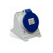 Tomada Sobrepor 2P+T Steck 16A 200/250V 6H Azul Tomada Sobrepor 2P+T Steck 16A 200/250V 6H Azul