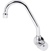 Torneira Bica Móvel 1/4" Parede Metal C40 Liege Torneira Bica Móvel 1/4" Parede Metal C40 Liege