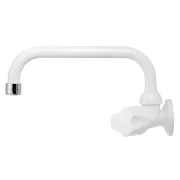 Torneira Bica Móvel Parede Horizontal Foz Branca Viqua Torneira Bica Móvel Parede Horizontal Foz Branca Viqua