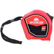 Trena Abs 8M X 25Mm Vermelha 536849 Worker Trena Abs 8M X 25Mm Vermelha 536849 Worker
