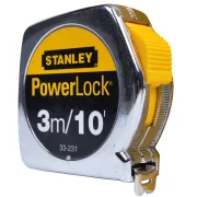 Trena Powerlock de Caixa Metálica 3M 33-231S Stanley Trena Powerlock de Caixa Metálica 3M 33-231S Stanley