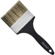 Trincha Média 301 Cerda Natural Pinceis Roma Gris 2" Trincha Média 301 Cerda Natural Pinceis Roma Gris 2"