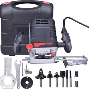 Tupia de Coluna 1100 W com 13 Acessórios 1831 Skil 127 V Tupia de Coluna 1100 W com 13 Acessórios 1831 Skil 127 V