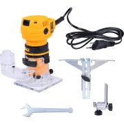 Tupia Elétrica para Laminados com Guia 450W Dwe6000-Br Dewalt - 127V Tupia Elétrica para Laminados com Guia 450W Dwe6000-Br Dewalt - 127V