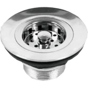 Valvula Pia Americ Overtime Abs Cromado 3.1/2" Valvula Pia Americ Overtime Abs Cromado 3.1/2"